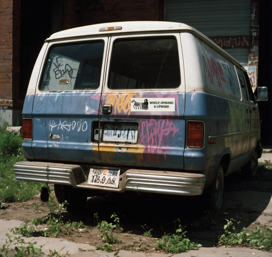 "Whelp Onward & Upward" Bumper Sticker