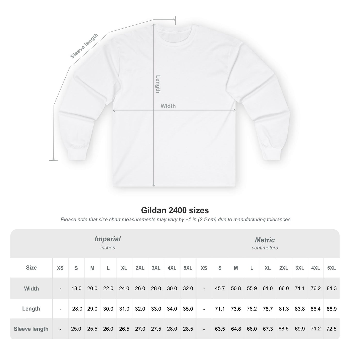 Dream Smaller Long Sleeve T-Shirt