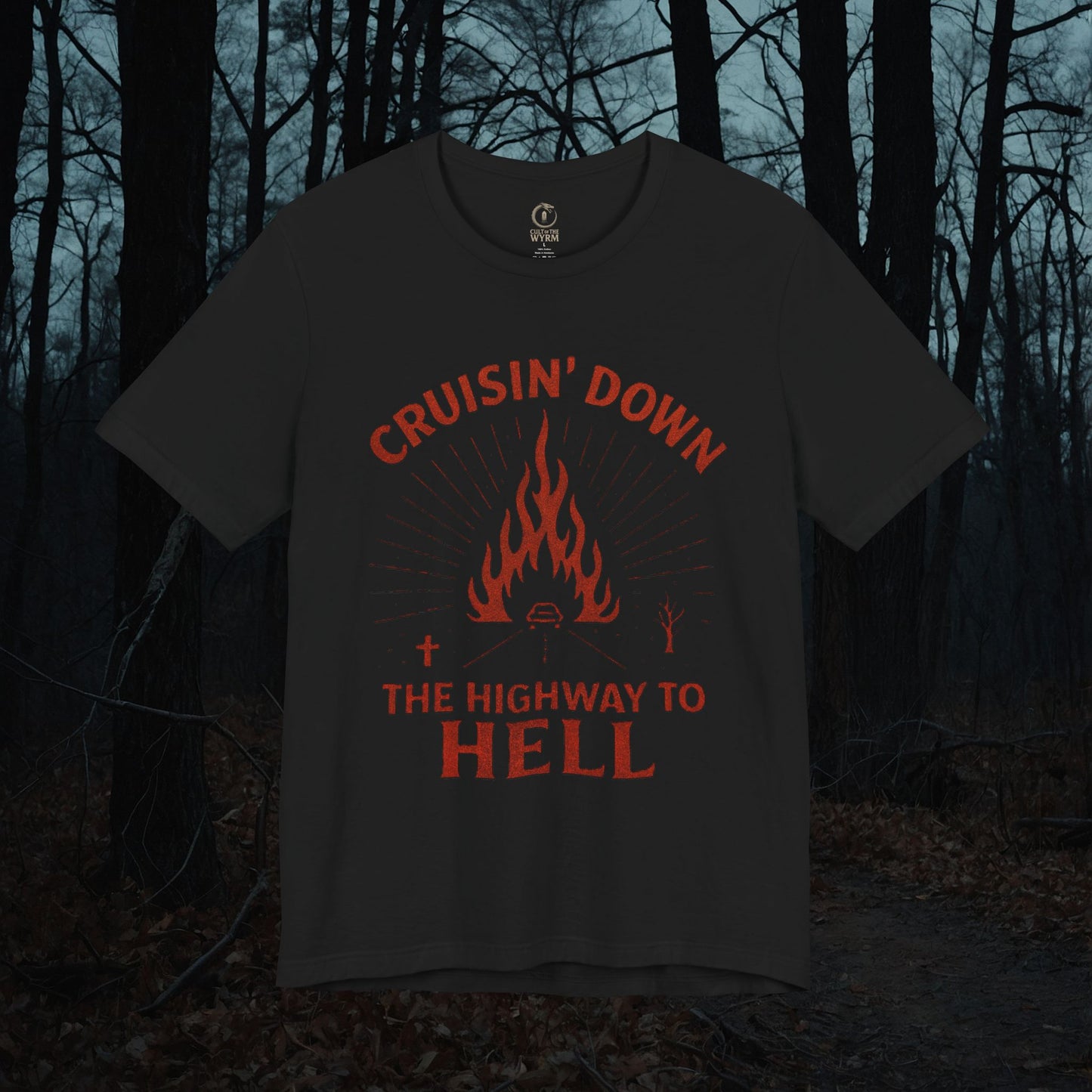 Cruisin' Down The Highway To Hell Tee