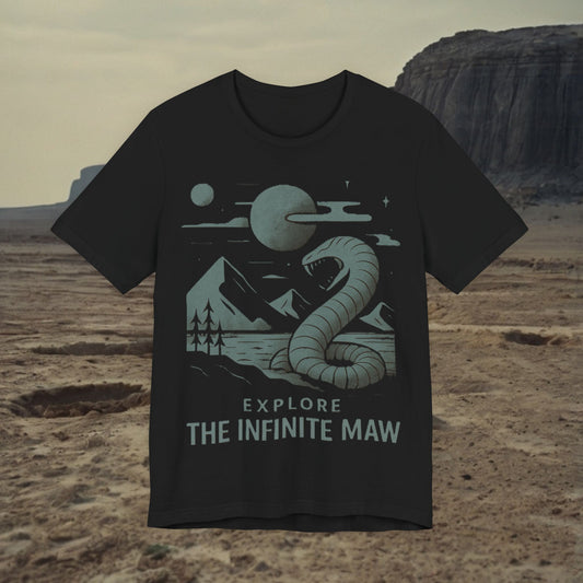Explore The Infinite Maw Graphic Tee