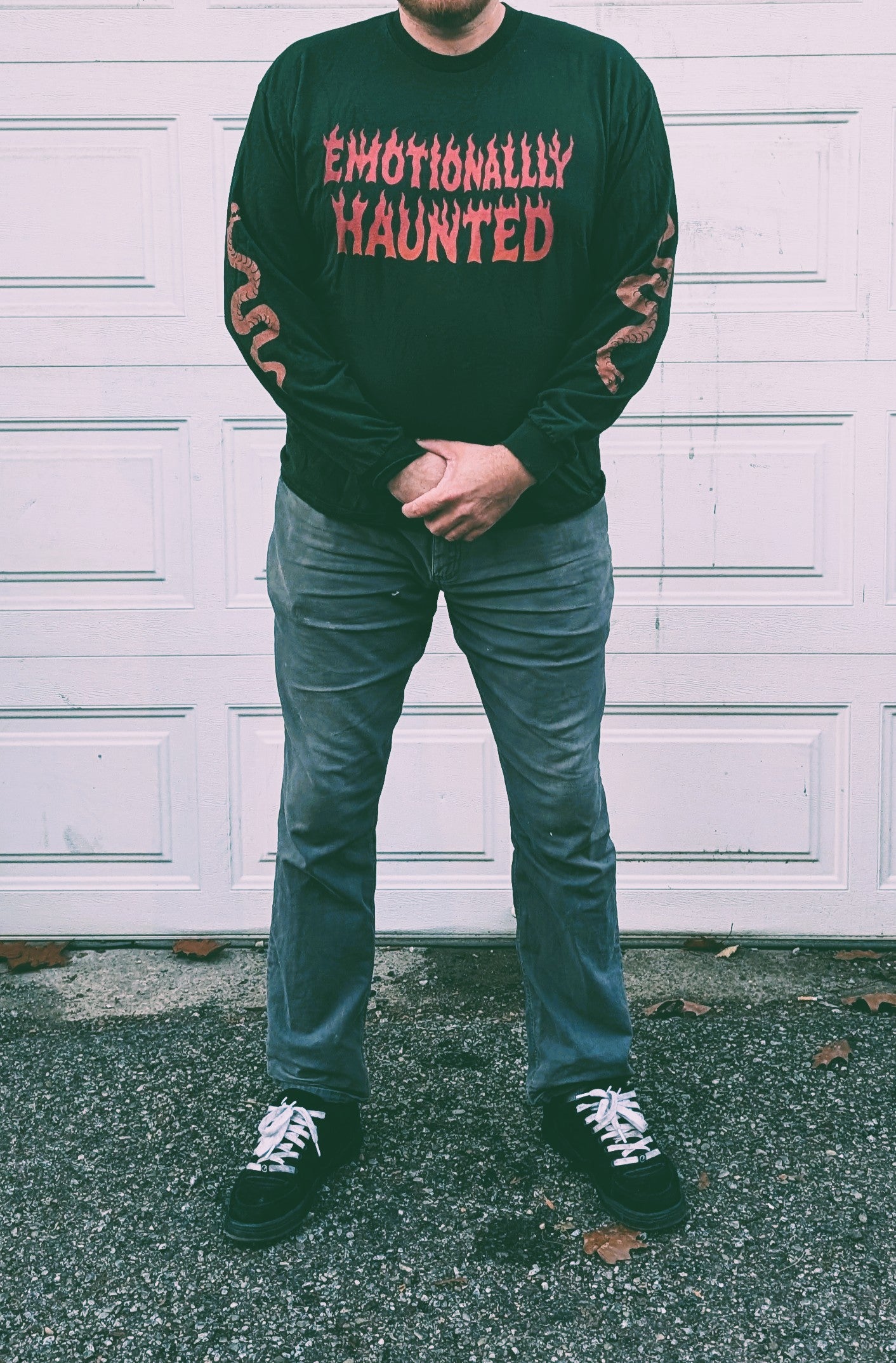 Emotionally Haunted Long Sleeve T-Shirt