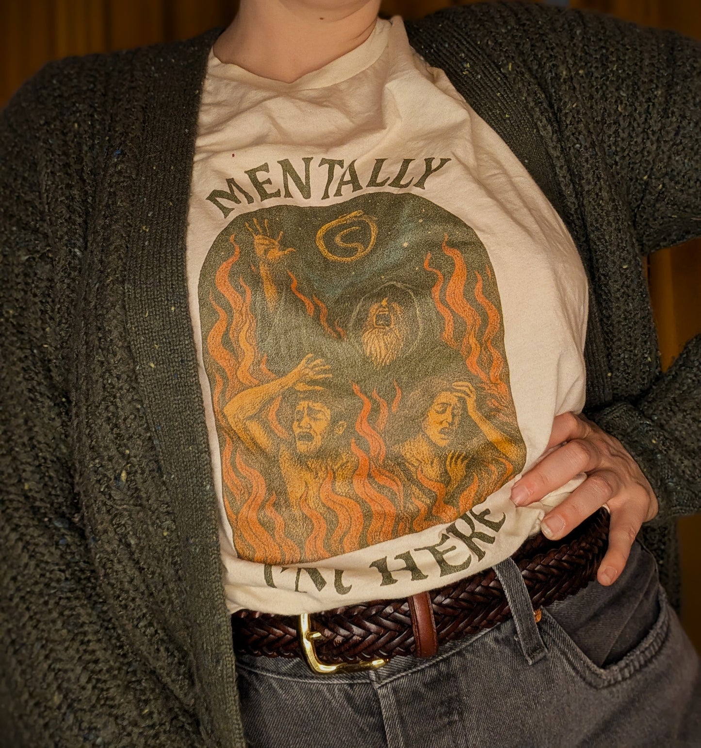 Mentally I’m Here T-Shirt