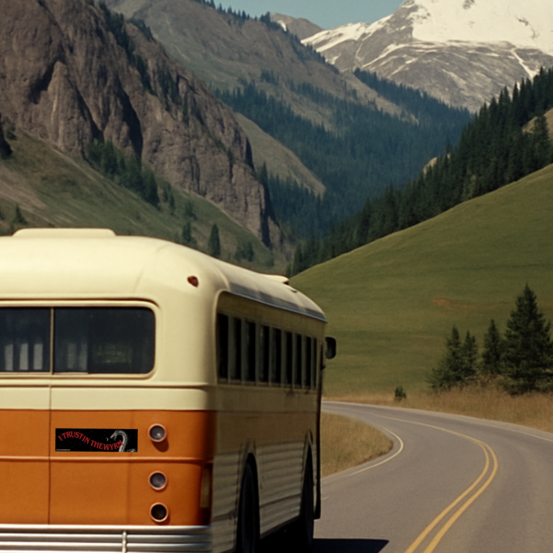 I Trust in the Wyrm Car Magnet MAGNETIC Bumper Sticker