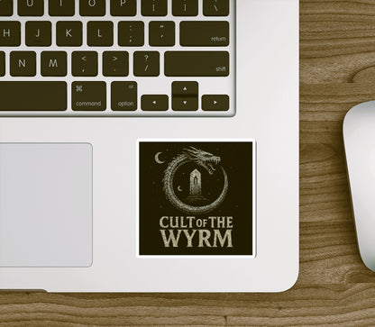 Cult of the Wyrm Sigil 3" x 3" Vinyl Sticker